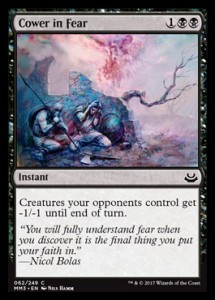 cowerinfear